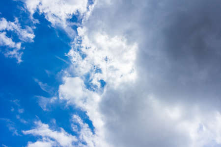 Sunny day Blue Sky with clouds