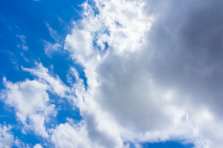 Sunny day Blue Sky with clouds の写真素材