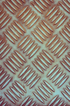 stainless steel floor plate textureの写真素材