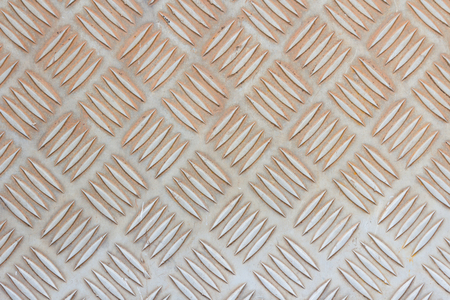 Old stainless steel floor plate textureの写真素材