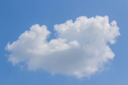 clouds, sunny day, sunshine, blue sky, white cloudsの写真素材