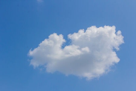 clouds, sunny day, sunshine, blue sky, white cloudsの写真素材