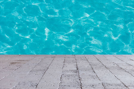 Blue Water texture backgroundの写真素材