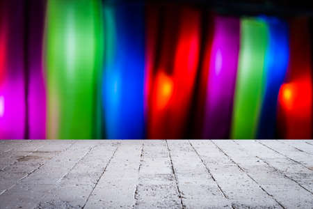 Colorful defocused  lights backgroundの写真素材