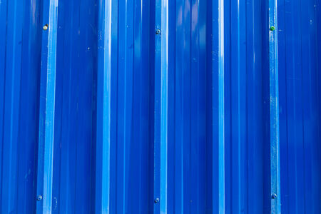 blue metal grunge wall backgroundの写真素材