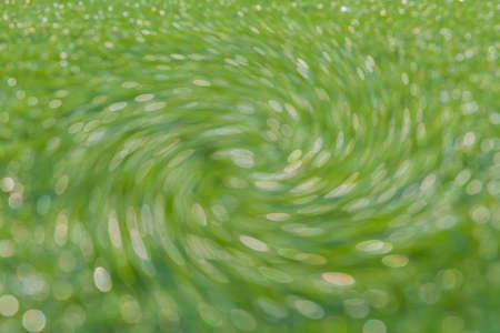 green bokeh abstract light backgroundの写真素材