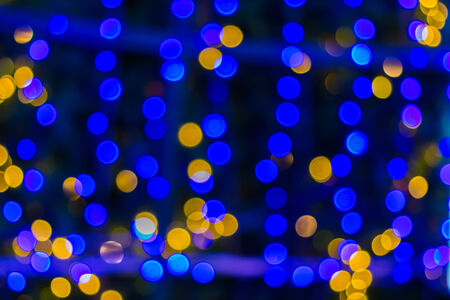 Defocused ligths of Christmas tree background