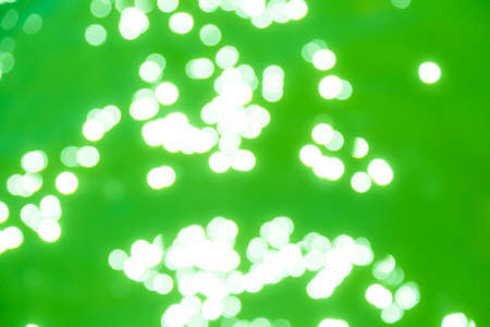 abstract green water bokeh backgroundの写真素材