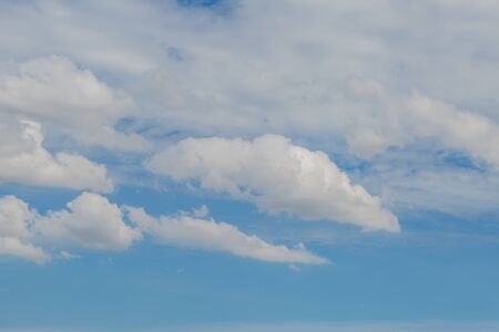 Blue sky clouds nature background