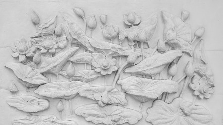 White Lotus Stucco cement backgroundの写真素材