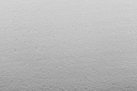 White foam plastic sheet texture backgroundの写真素材