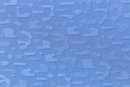 Closeup fabric texture blue color background