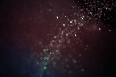 Colorful defocus bokeh water use for background