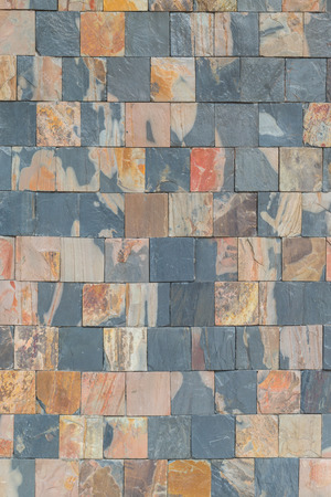Pattern of stone wall use for backgroundの写真素材