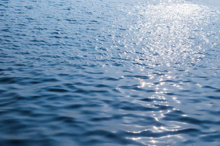 Surface water in the sunset time sunset water background