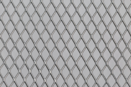 Close up of steel mesh texture pattern use for backgroundの写真素材