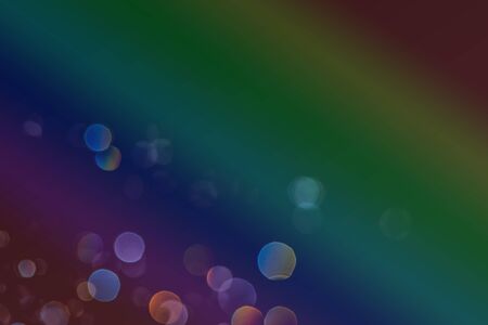 Abstract bokeh  texture on black backgroundの写真素材