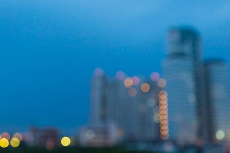 blur of office building with bokeh  backgroundの写真素材