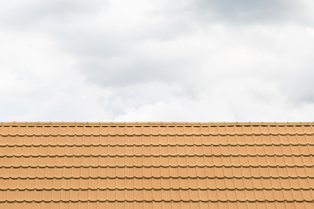 Tiles roof pattern architecture backgroundの写真素材