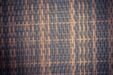 Old rattan texture backgroundの写真素材