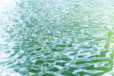 Water wave reflection use for backgroundの写真素材