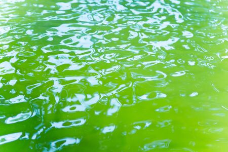 Water wave reflection use for backgroundの写真素材