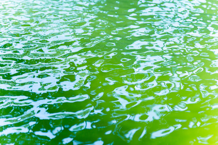 Water wave reflection use for backgroundの写真素材