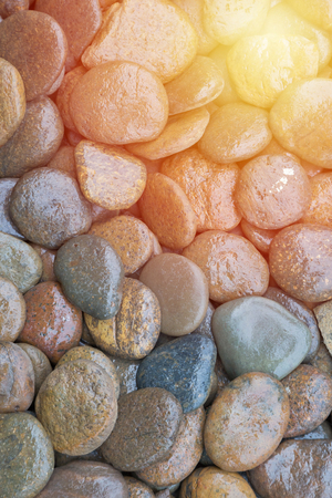 Wet rock river texture backgroundの写真素材