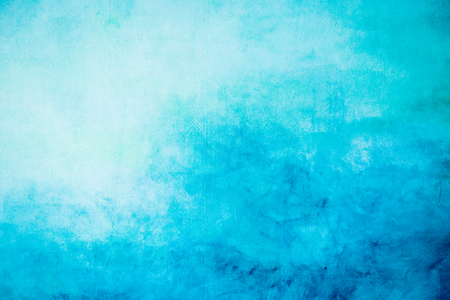 old cement blue wall backgroundの写真素材