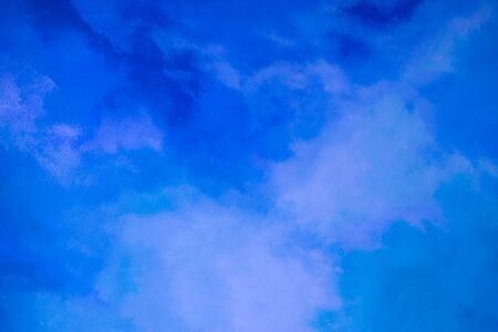 Abstract blue paint color backgroundの写真素材