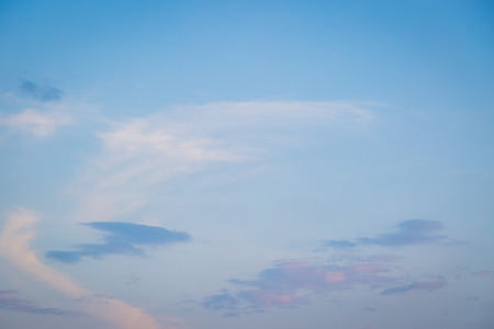 Sky and clouds before sunset background