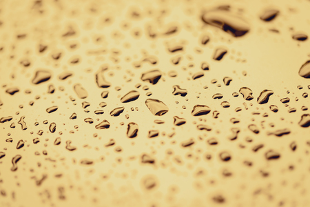 Abstract gold vintage lights water drop backgroundの写真素材