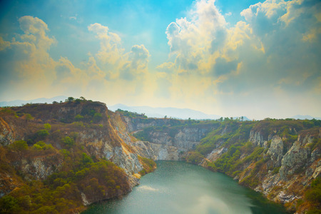 Grand Canyon Rock Quarry Beautiful natural backgroundの写真素材