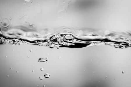 Bubbles air in the fresh water use for background
