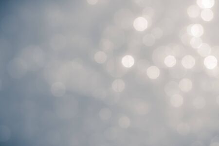 white bokeh  from natural water texture background
