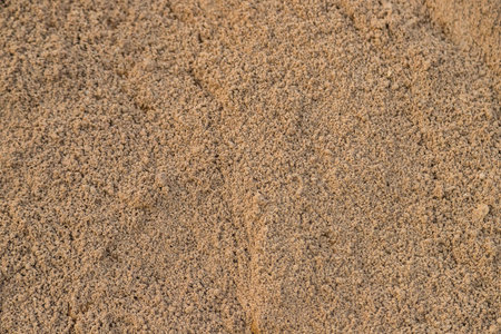 Sand pile for construction texture backgroundの写真素材