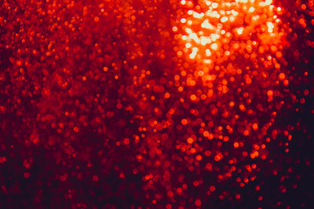 Abstract red bokeh luxury with black backgroundの写真素材