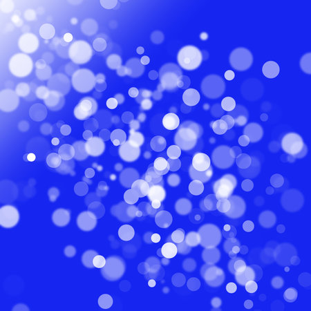 Abstract elegant blue glitter vintage sparkle with bokeh defocused for party invitation happy New Year, birthday cardの写真素材