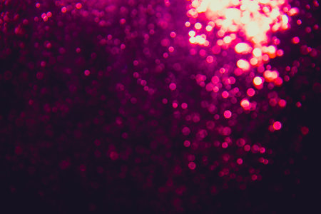 Abstract pink bokeh luxury with black backgroundの写真素材