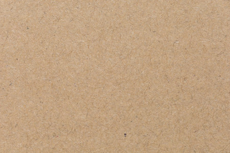 Close up of Old brown paper texture  visible. Paper fibers suitable for use as background images or decorations for advertisements.の写真素材
