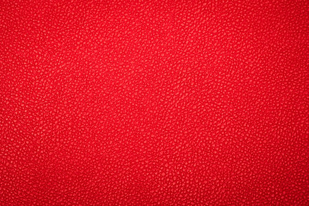 Close-up of red leather show detail and texture suitable for use as backgroundの写真素材