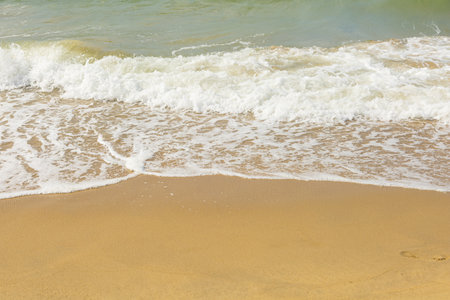 sand on the beach natural for backgroundの写真素材
