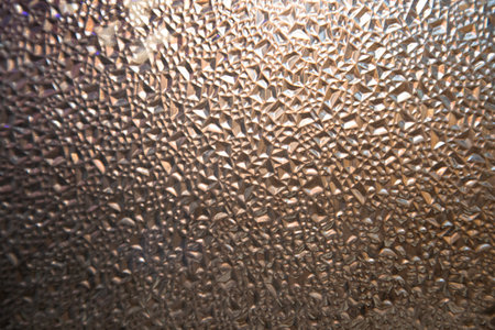 Water drops on the window glass. Abstract background and texture for design.の写真素材