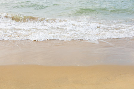 sand on the beach natural for backgroundの写真素材