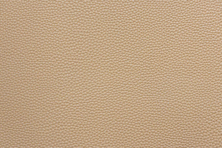 close-up of a soft, creamy leather texture. The surface is covered in small, evenly spaced grains, giving it a smooth and luxurious appearance. The neutral color and natural texture make it a versatile backgroundの写真素材