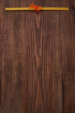 Pasta on the tableの写真素材