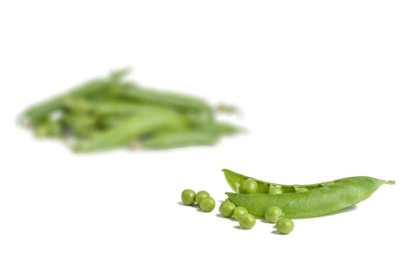 green peas on whineの写真素材