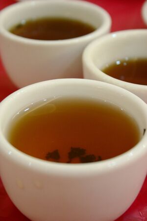 3 chinese tea cups