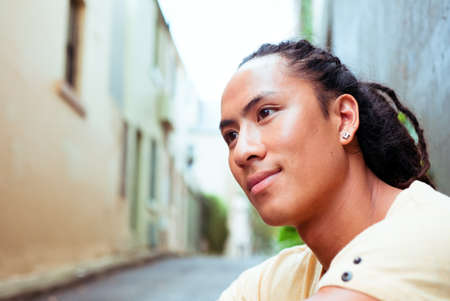 Portrait of attractive young man.