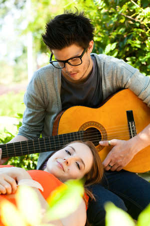 Young beautiful Loverの写真素材